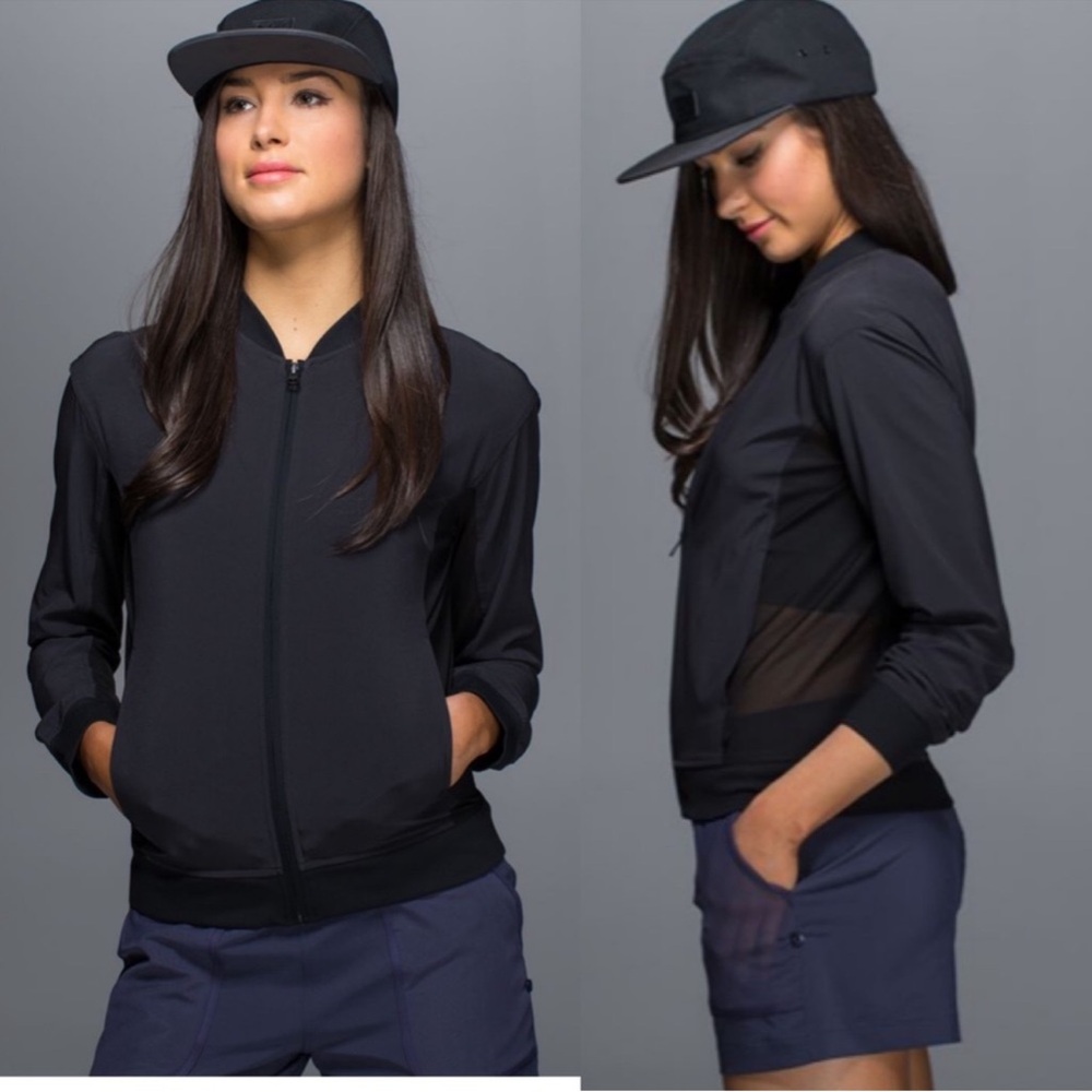 Lululemon Noir II Black Jacket
